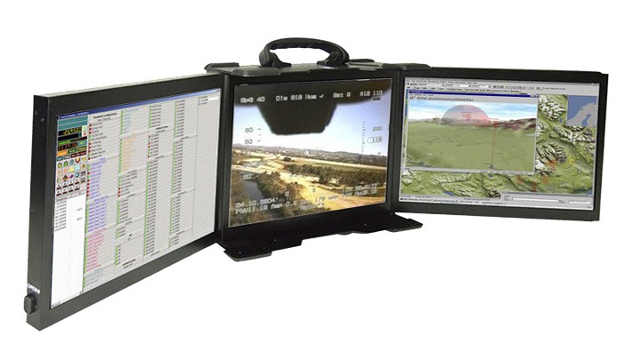 MCCD 3U Portable Multi Screen Monitor
